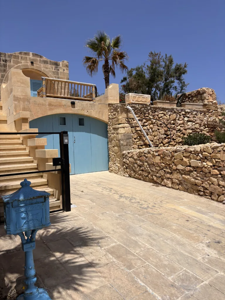 Beautiful building in Gozo, Malta