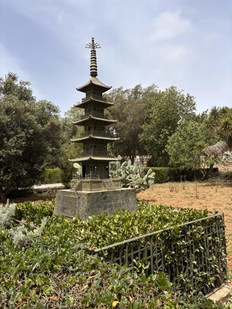 Some Japanese culture in Maltese park