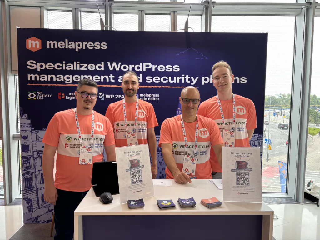 Melapress team at WordCamp Europe 2026